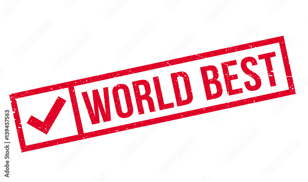 World Best rubber stamp. Grunge design with dust scratches. Effects can be easily removed for a clean, crisp look. Color is easily changed. World Best rubber stamp. Grunge design with dust scratches. Effects can be easily removed for a clean, crisp look. Color is easily changed.