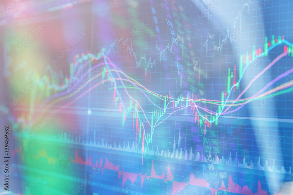 financial business graph chart analysis stock market graph background financial business graph chart analysis stock market graph background