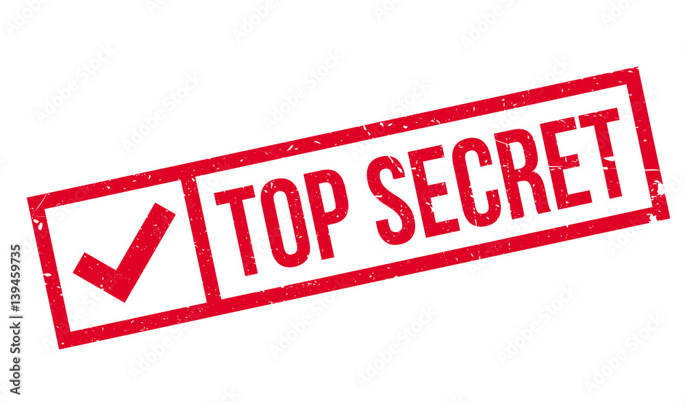 Top Secret rubber stamp. Grunge design with dust scratches. Effects can be easily removed for a clean, crisp look. Color is easily changed. Top Secret rubber stamp. Grunge design with dust scratches. Effects can be easily removed for a clean, crisp look. Color is easily changed.