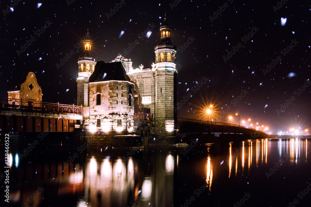 Fototapeta premium The bridge of Queen Louise.