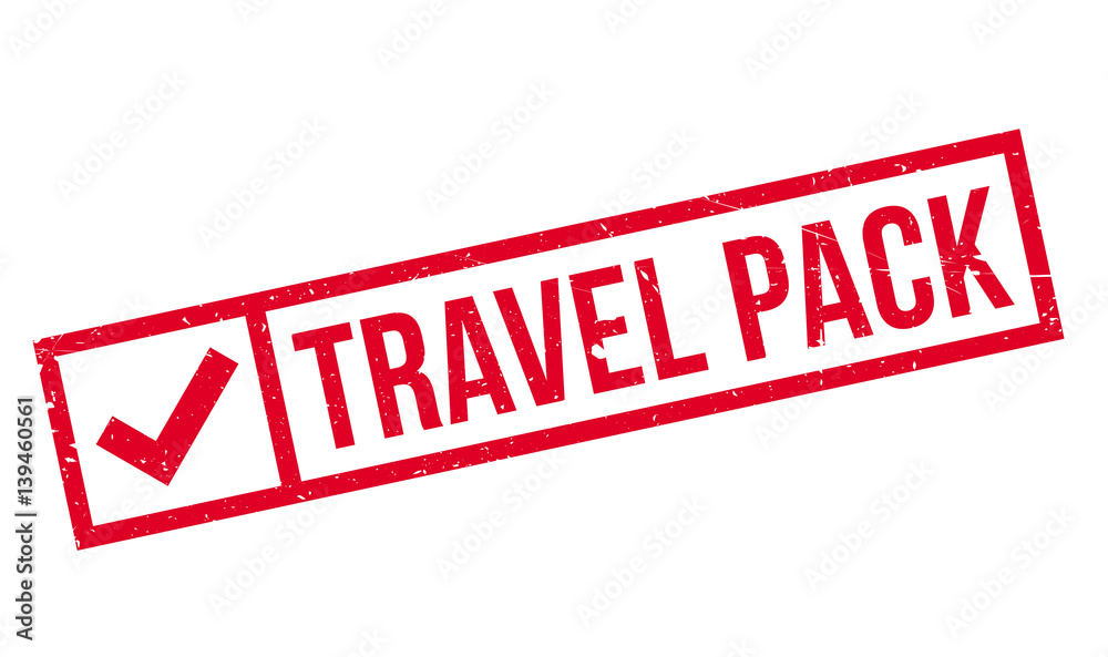 Travel Pack rubber stamp. Grunge design with dust scratches. Effects can be easily removed for a clean, crisp look. Color is easily changed. Travel Pack rubber stamp. Grunge design with dust scratches. Effects can be easily removed for a clean, crisp look. Color is easily changed.