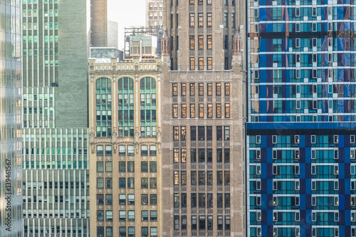 New York City  buildings pattern