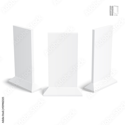 Realistic 3D outdoor lightbox advertising