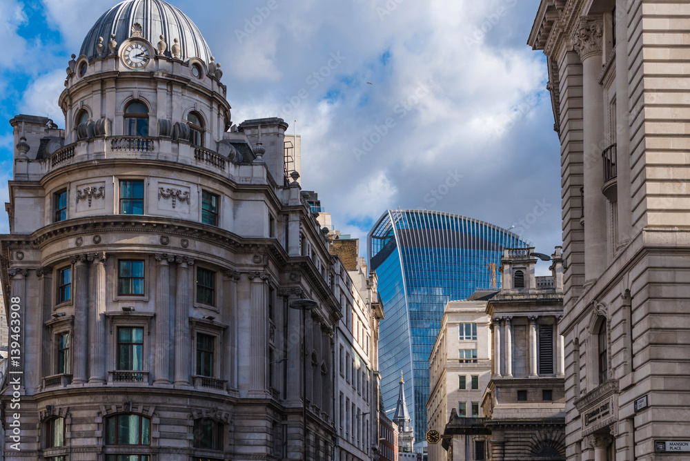Obraz premium London Lombard Street