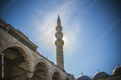 sultan ahmet mosque minaret