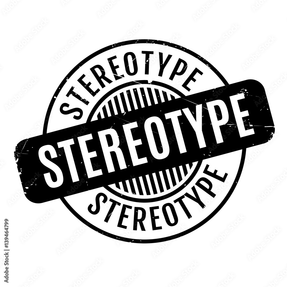 Stereotype rubber stamp. Grunge design with dust scratches. Effects can be easily removed for a clean, crisp look. Color is easily changed.