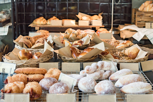 Various fresh bakery