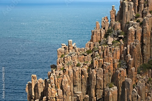 Fotografia Rugged coastline cliffs