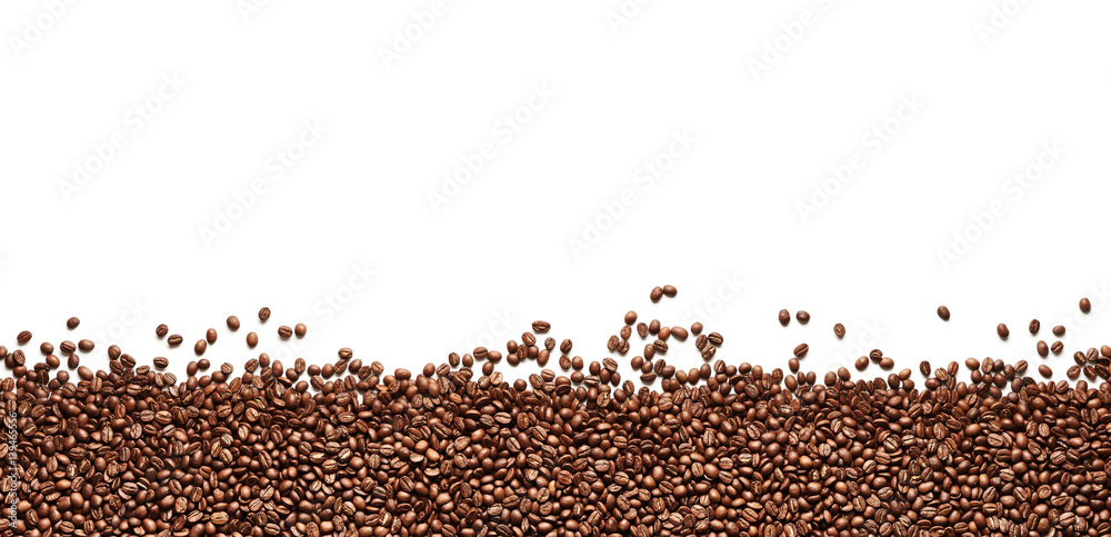 Obraz premium Rama ziaren kawy