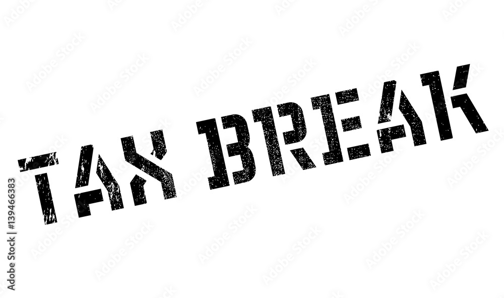 Tax Break rubber stamp. Grunge design with dust scratches. Effects can be easily removed for a clean, crisp look. Color is easily changed. Tax Break rubber stamp. Grunge design with dust scratches. Effects can be easily removed for a clean, crisp look. Color is easily changed.