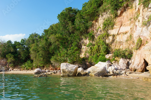 Stone beach