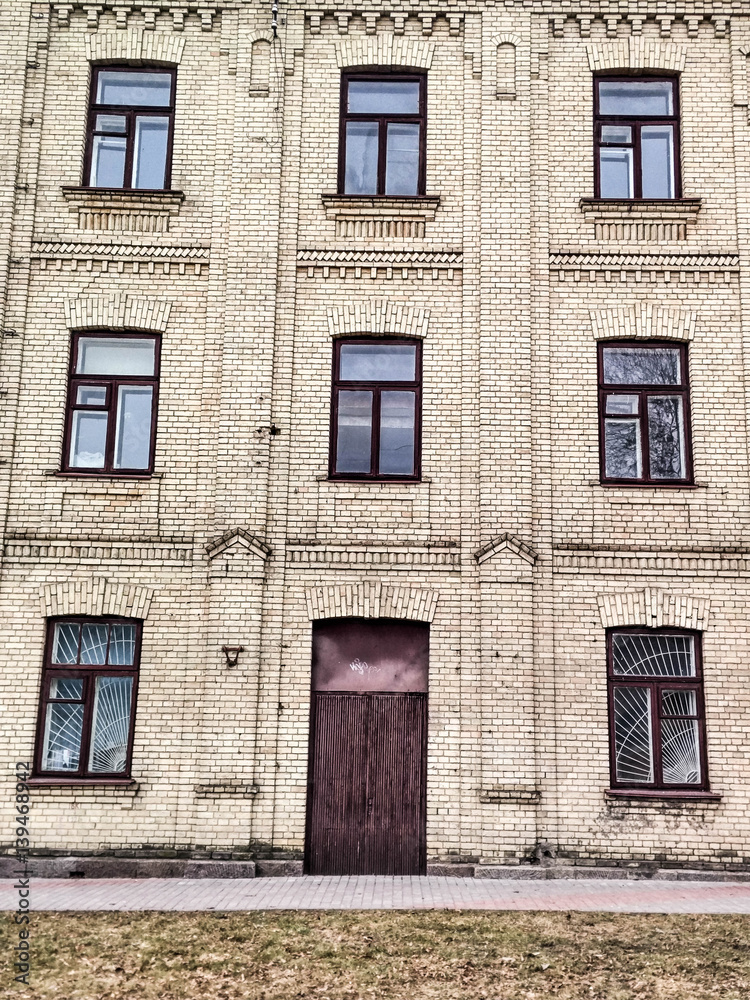 window in old building