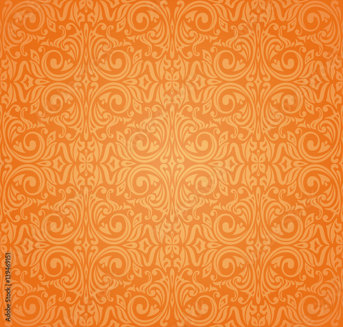 Orange colorful wallpaper background