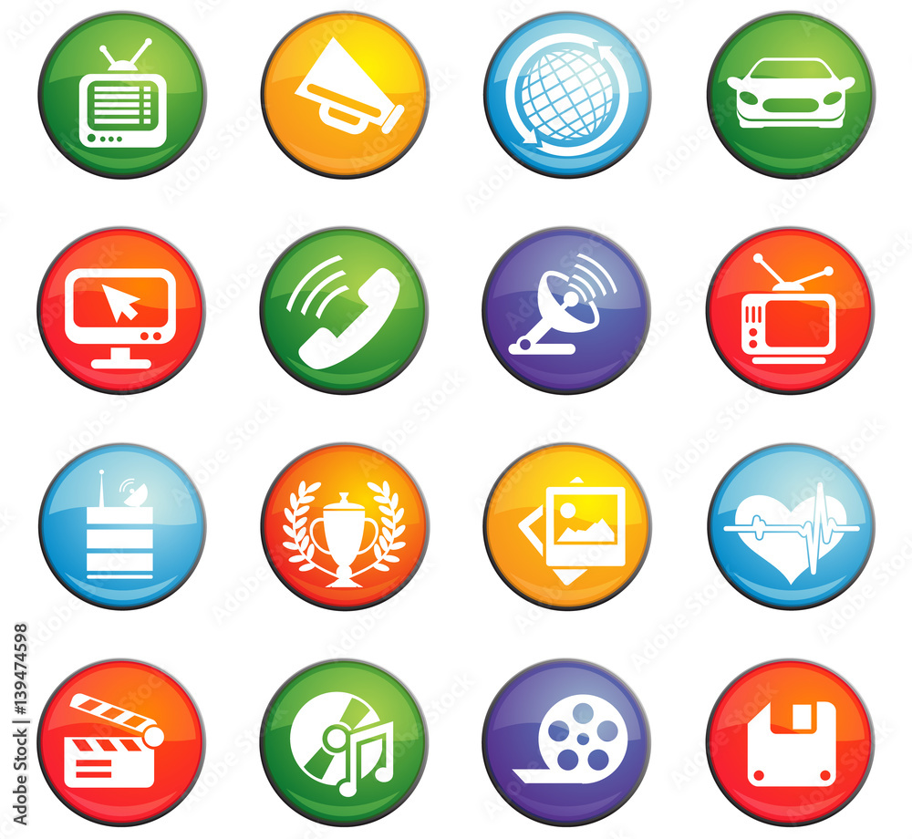 communication icon set communication icon set