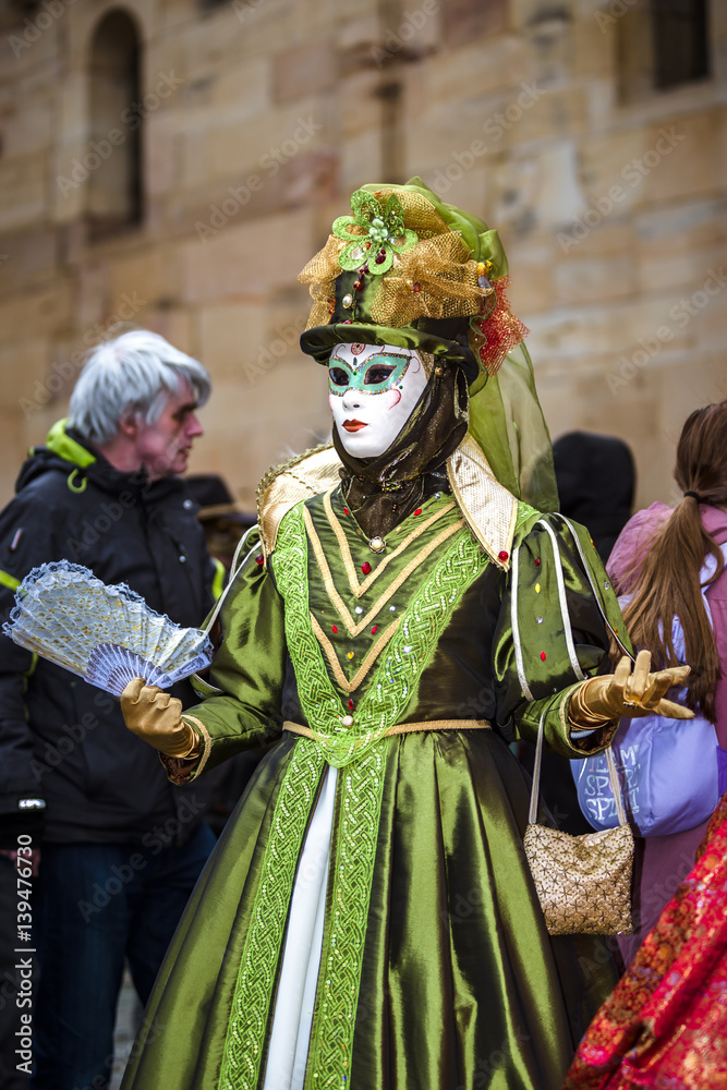 Rosheim, France: Venetian Carnival Mask