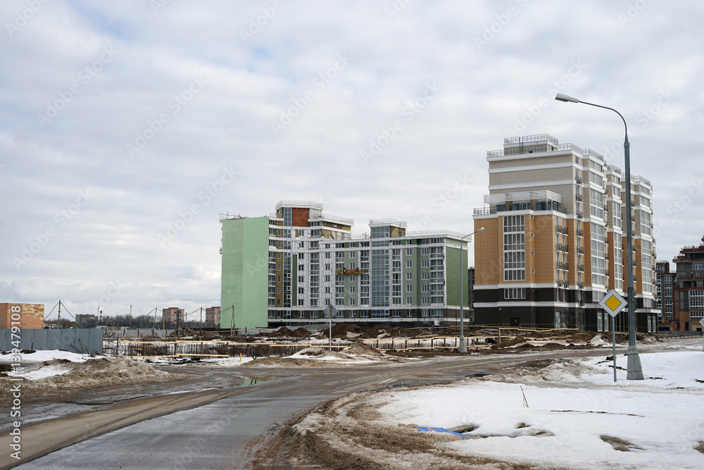 Obraz premium construction