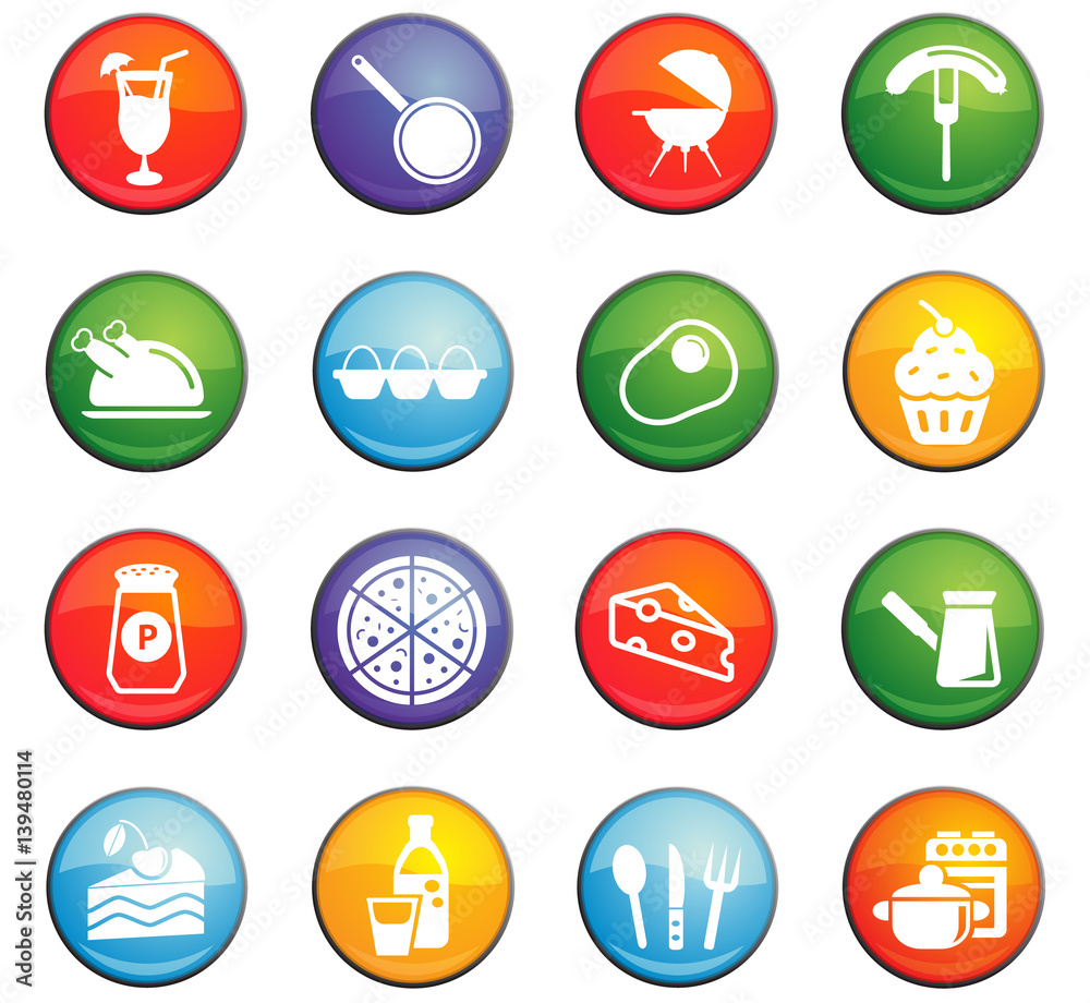 kitchen icon set kitchen icon set