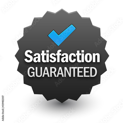SATISFACTION GUARANTEED Stamp