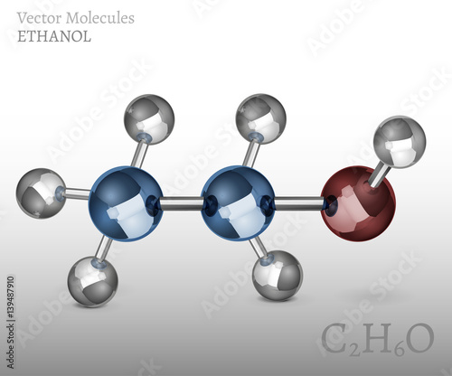 Ethanol Molecule Image