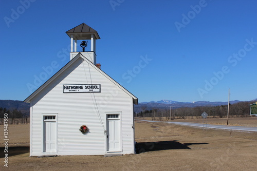 Hathorne School in Bridport, Vermont. Dated from 1869