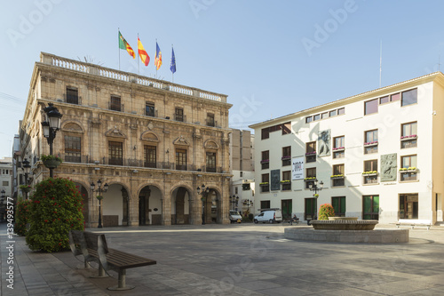 Town Hall Square in Castellón de la Plana