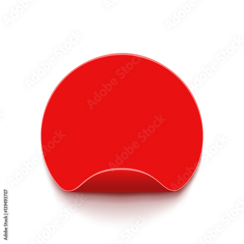 Free Download red sticker 01 - GFXLoad