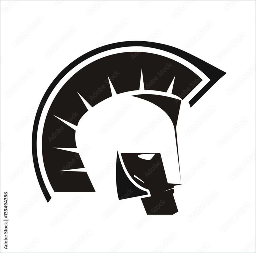 warrior head logo