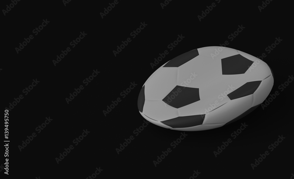Fototapeta premium ball break 3d