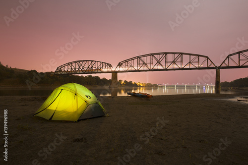 Obraz na płótnie camp