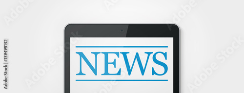 eNews Banner, Vector