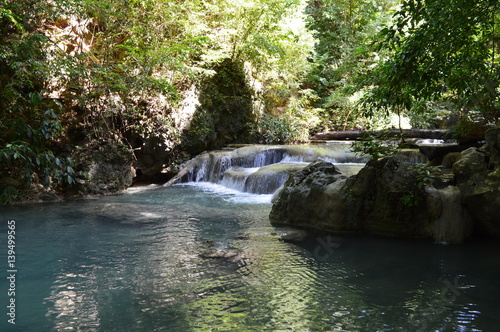 beautiful waterfalls in Thailand