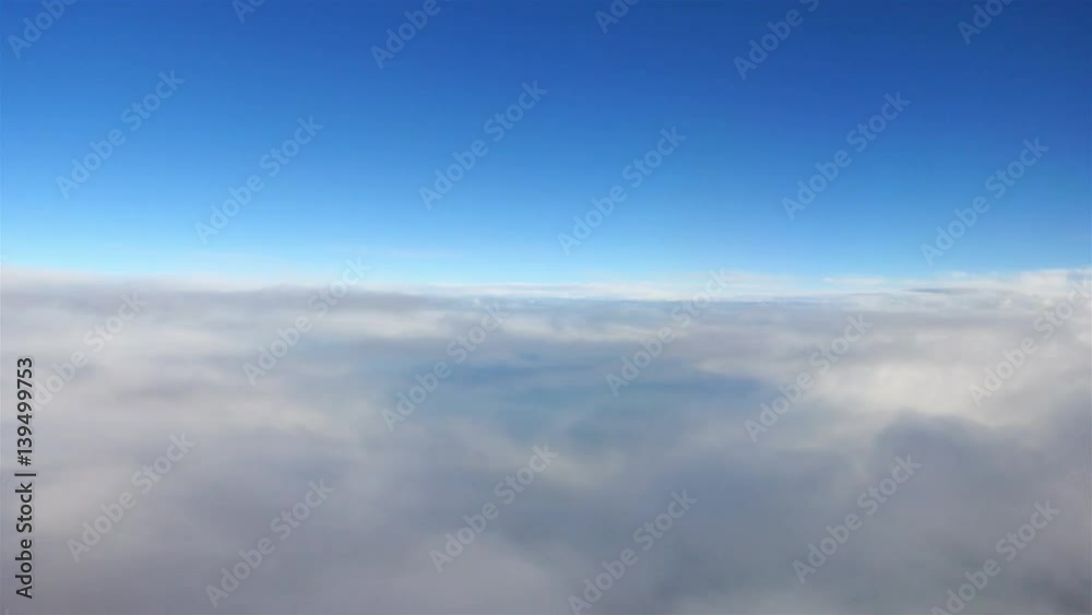 High quality aerial shot above the clouds in 4K High quality aerial shot above the clouds in 4K