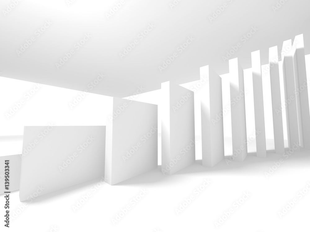 Abstract Modern White Architecture Background Abstract Modern White Architecture Background