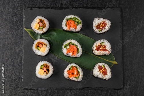 巻き寿司 Rolled sushi of the Japanese-style