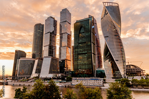 view Moscow city