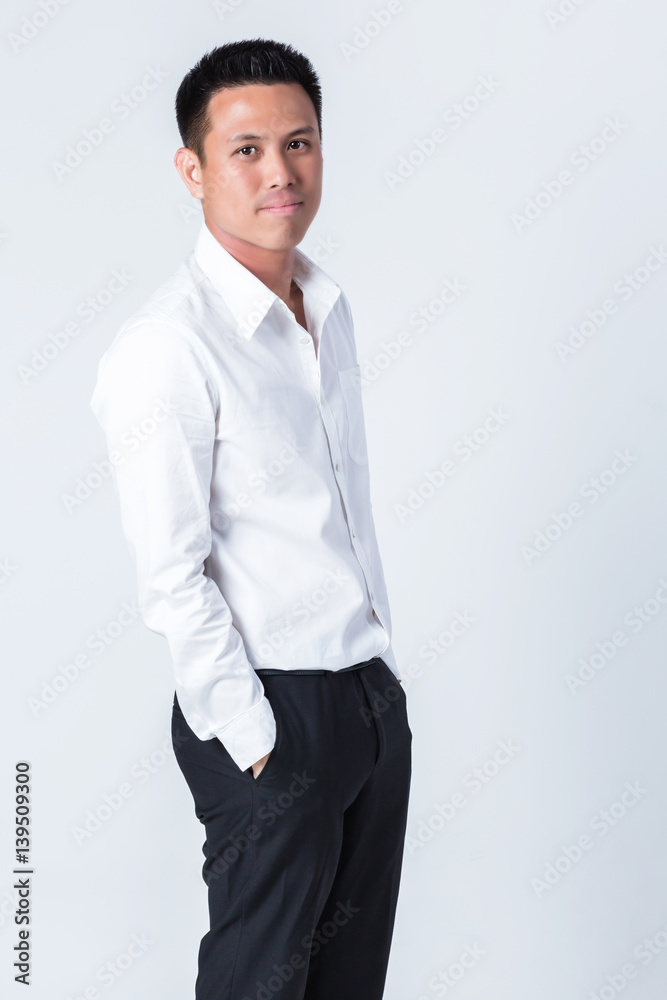 studio portrait of an asian businessman. studio portrait of an asian businessman.