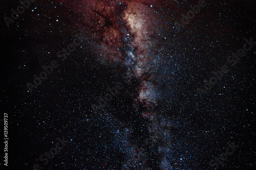 detail from the milky way