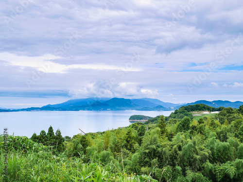 香川県 豊島から小豆島の眺め