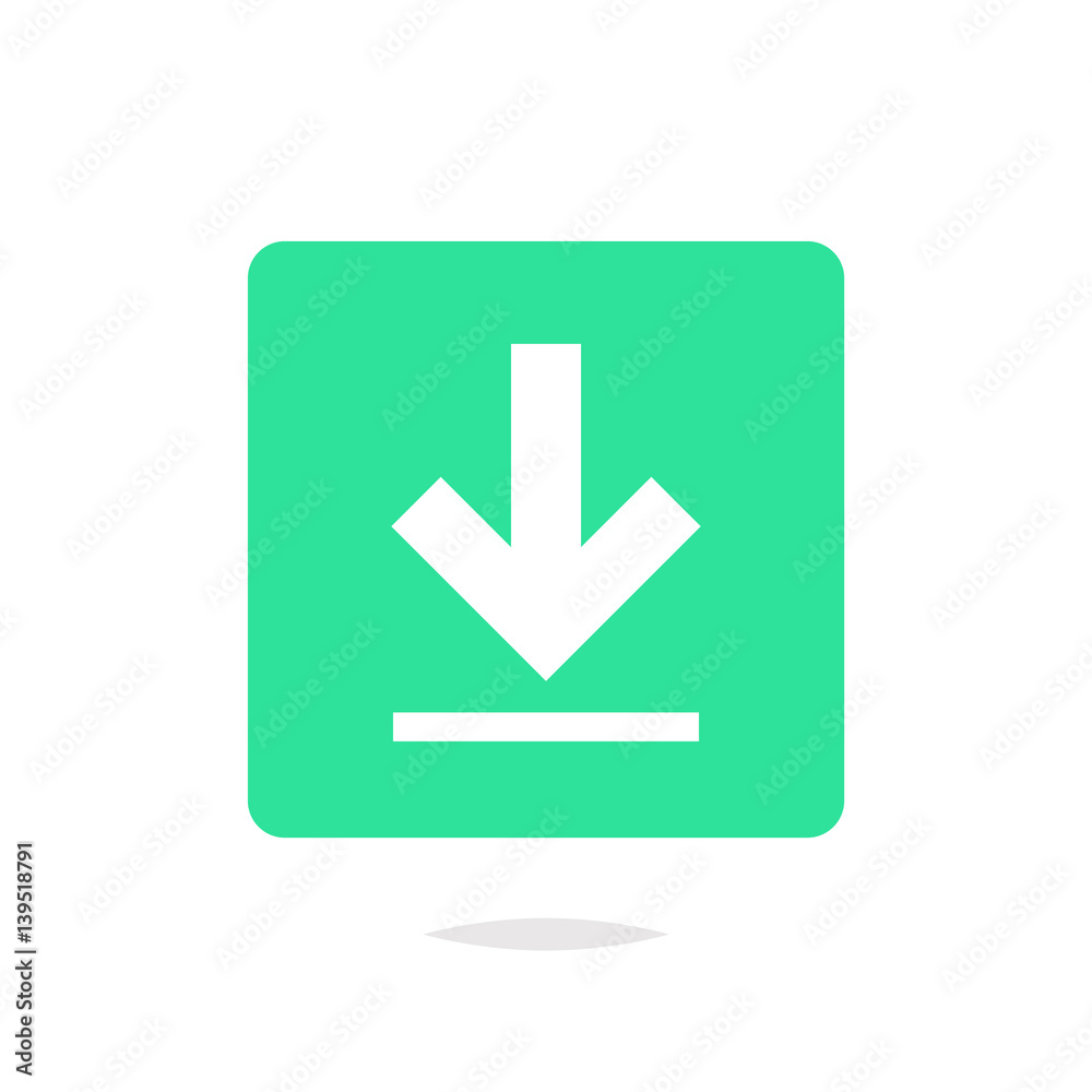 Download button vector Download button vector