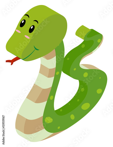 3D design for rattle snake