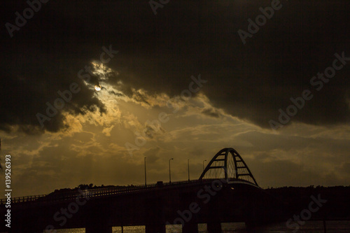 Okinawa sunset photo
