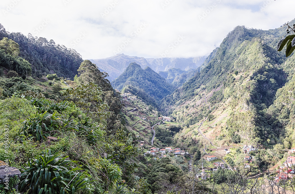 Naklejka premium Nature scenery at Madeira, Portugal