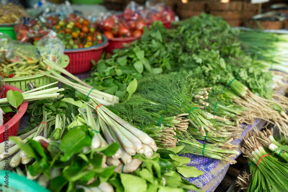 Vegetable in market