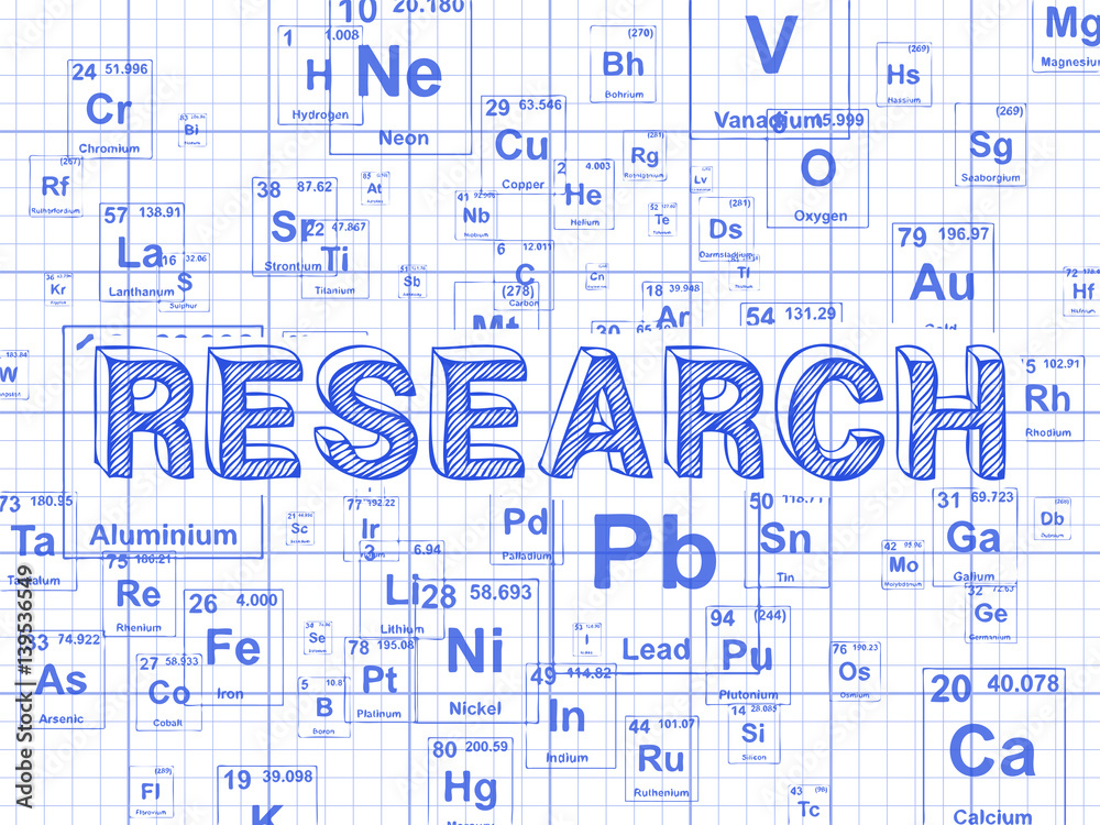 Research Element Graph Paper Background Stock Vector | Adobe Stock