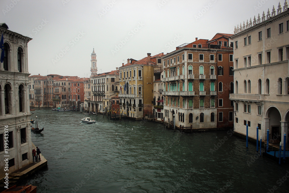 Scenic canals of Venice, Italy