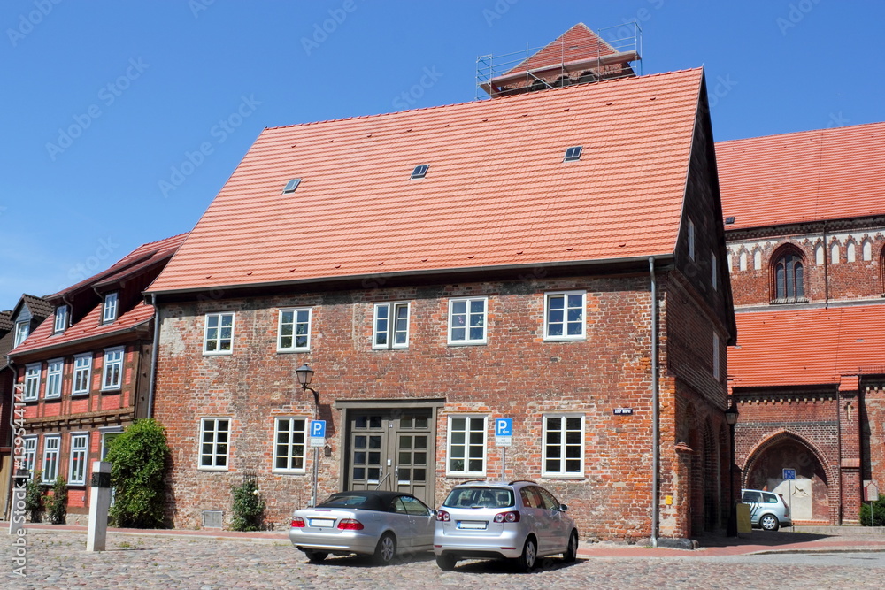 Fototapeta premium Waren Müritz, Altes Rathaus