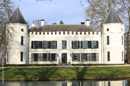 The historic Castle Salentein in the Province Gelderland, The Netherlands