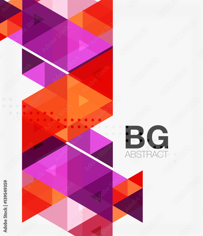 Triangles abstract background Triangles abstract background