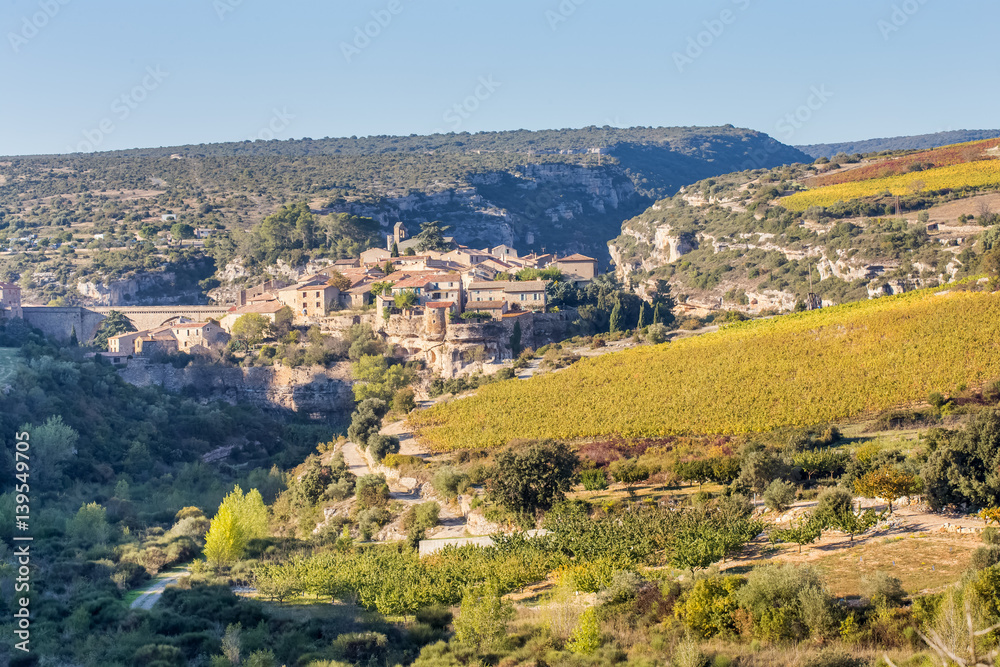 Minerve, un des plus beaux villages de France, Hérault, Occitanie 