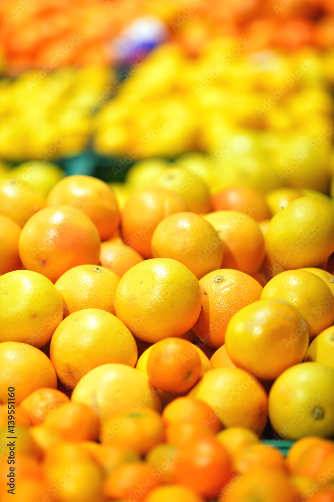fresh spanish oranges fruit on market stall fresh spanish oranges fruit on market stall